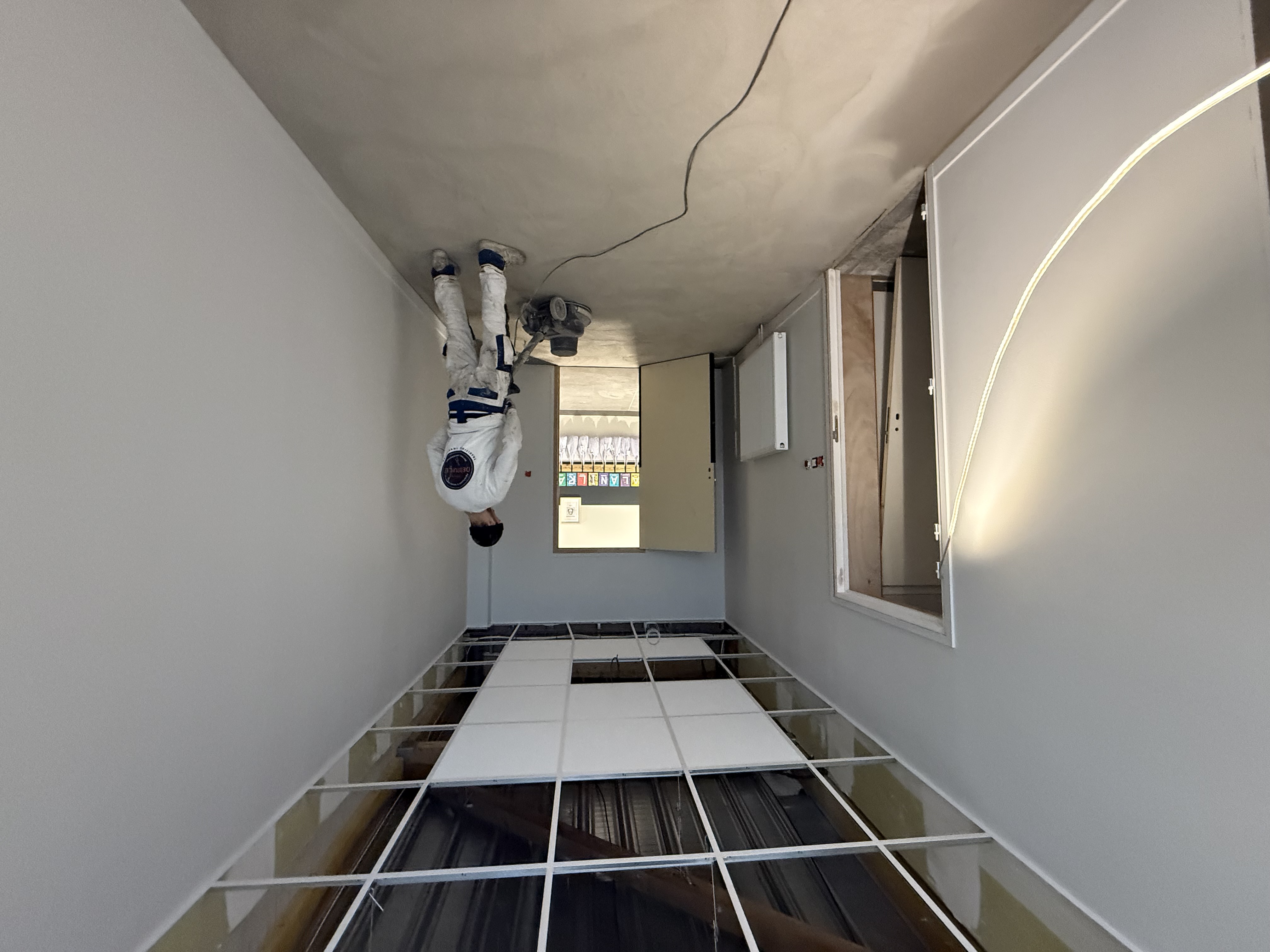 Travaux de peinture réalisés dans des bureaux